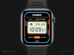 Apple Watch Casio W 64 By Emiliano Gonzalez On Dribbble