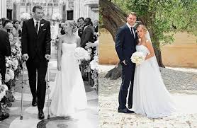 Maybe you would like to learn more about one of these? Die Schonsten Brautkleider Der Stars Brautkleid Nina Neuer Hubsche Blondine