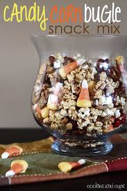 Five minute caramel bugles little dairy on the prairie. Candy Corn Bugle Snack Mix Halloween Treats Ideas