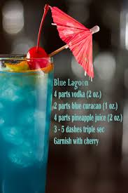 Blue Lagoon Cocktail Recipe Www Overpourrescue Com Blue Lagoon Cocktail Blue Curacao Cocktails