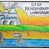 Tanah, air, dan udara merupakan unsur penting dalam kehidupan manusia, untuk itu harus dijaga dari kerusakan yang salah satunya disebabkan o. 1