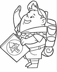 Scout Dans La Haut Coloriage Disney Coloriage Dessins Faciles Au Crayon