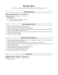 cashier resume templates and job tips