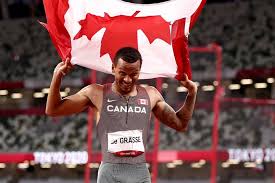 Canada's andre de grasse has won the men's 200m at the tokyo olympics in a time of 19.62 seconds, ahead of usa's kenneth bednarek and noah lyles who won silver and bronze respectively. Sbbl4gbpjbnxlm