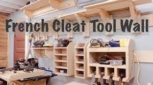 Customizable french cleat bit and tool holder. French Cleat Tool Wall Woodworking Clamp Rack Youtube