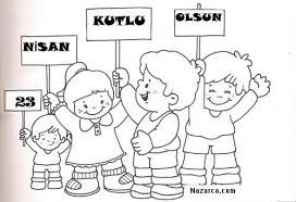 23 Nisan Hakkindaki En Guzel Boyama Sayfalari Nazarca Com Boyama Sayfalari Boyama Kagidi Boyama Kitaplari