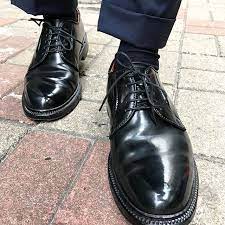 akiheimonki alden 9901 aldenshoes aldenarmy shellcordovan 足元倶楽部 足元くら部 足元 靴 今日の靴 靴磨き 鏡面磨き 鏡面仕上げ 2017 04 18 10 20 08 uomini moda