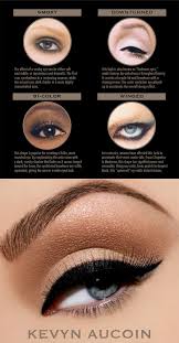 To even out the upper and lower proportions, he suggests applying dark shadow or pencil along the outer lower corner to bring down the lifted effect. Another How To With Kevyn Aucoin Makeup Master Kevyn Aucoin Makeup Eye Makeup Cat Eye Makeup