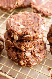 Bake at 350 degrees for 15 minutes. 4 Ingredient No Bake Chocolate Peanut Butter Oatmeal Cookies Vegan Gluten Free Protein Packed Beaming Baker