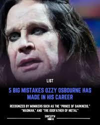 Ozzy's career has been a...