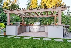 designing a luxury outdoor kitchen in