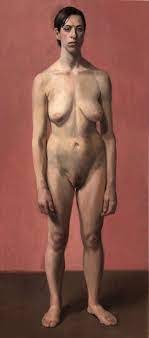 Standing Female Nude with Arms at Her Side Painting by Rick Perez | Saatchi  Art