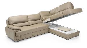 Serta® aleah sleeper sectional sofa with charging station in beige. Buy Esf Argento Sectional Sofa Bed In Beige Full Leather Online