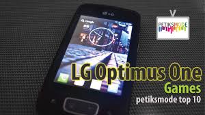 LG Optimus One P500 Games - YouTube