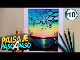 Paisaje A Colores Con Crayones Trazo Rapido Youtube Lapices De Colores Dibujos Lapices De Colores Dibujo Con Lapices De Colores Asuncion r campesinas en paisaje dibujo lapiz carboncillo papel. lapices de colores dibujos