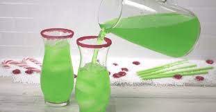 This drink is full of healthy stuff and less green in color to prevent your kid from fussing around. Simple Grinch Punch Recipe Simplistically Living