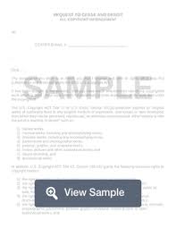 This letter is called a civil demand letter. this type of letter often demands that you pay far more than the cost of the item you attempted to steal or you could face criminal charges or a suit in small claims court. Free Copyright C Infringment Cease Desist Letter Template Formswift