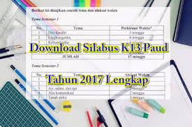 We did not find results for: Download Silabus K13 Paud Tahun 2017 Lengkap Pendidikan Anak Usia Dini