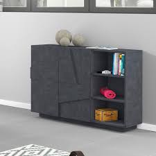 Wohnzimmer sideboard modern eiche massiv serie bolt. Wohnzimmer Sideboard Eingang 2 Turen 3 Offene Facher Ping Komode Ardesia