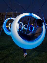 Get Swinging In Boston On These Glowing Led Hoops Urbanes Design Architektenburo Design