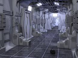 Space Ship Hallway Star Wars 3d Model Max C4d Obj 3ds Fbx Lwo Stl 3dexport Com By Kongurey In 2020 Star Wars Stars War