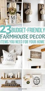 23 Cheap Farmhouse Decor Items Where To Buy Farmhouse Decor On A Budget Online Farmhouse Style Decorating Cheap Farmhouse Decor Farmhouse Decor
