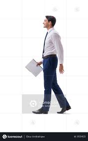 Premium Businessman Walking Standing Side View Isolated On White Backgro Photo Download In Png Jpg Format Side View Drawing Business Man Standing Poses