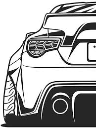 *free* shipping on qualifying offers. Gt86 Fragment Photographic Print By Olegmarkaryan In 2021 Car Silhouette Cool Car Drawings Art Cars