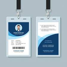 An employee id card might include other details such as the company logo, address and telephone number, as well as the employee's contract status or first aid training. 25 Employee Id Card Ideas Employee Id Card I D Card Id Card Template