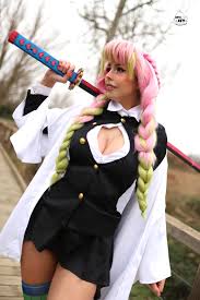 Mitsuri Kanroji (Kate Key Cosplay) [Kimetsu no Yaiba] : rrule34