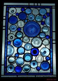 Recycled Glass Art Recycled Glass Bottles Stained Glass Art Glass Bottles Art