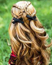 It does not have to be sophisticated and you do not need a lot of styling products for it. 27 Cute And Easy Long Hairstyles For School Pinmagz Easy Hairstyles For Long Hair Kids Hairstyles Girls Little Girl Hairstyles