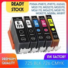 Do you want some expert guidance to help with installing products or building home improvements? Canon Pgi 725xl Cli 726xl Compatible Ink Cartridge For Pixma Ip4870 Ip4970 Ix6560 Mg5170 Mg5270 Mg5370 Shopee Malaysia