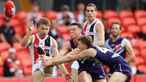 Click the link above to start watching st kilda saints (w) vs fremantle dockers (w) game live and all other aflw aussie football matches online for free. Afl Fremantle Stuns St Kilda In Round 6 Comeback Herald Sun