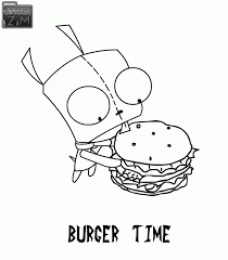 Invader Zim Coloring Pages Invader Zim Coloring Pages Coloringpagesabc Com Coloring Pages Coloring Pages For Kids Printable Coloring Pages