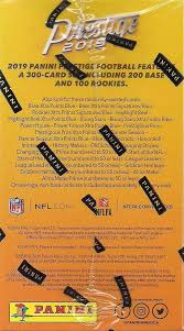 Check spelling or type a new query. 2019 Panini Prestige Nfl Football Blaster Box Featuring 2019 Rookies In Team Jerseys 1 Autograph Or Memorabilia 8 Rookies 5 Inserts Per Box Walmart Com Walmart Com