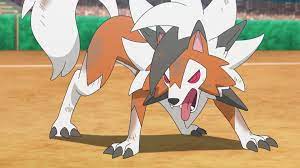 Lycanroc Screenshot Pokemon Art Wolf Spirit Animal Pokemon Teams