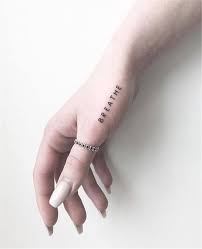 Sometimes the best tattoo is something you can't visualize. 45 Meaningful Words Tattoo Ideas For Your Inspiration Page 5 Of 45 Cute Hostess For Modern Women