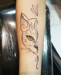 This woman wasn't content to put a house cat on her vagina, she went for a wild cat, and it's pure perfection. Best Kitten Tattoo Design Kornelia Nowak 595530750707661254 Tattoos Katze Tatowierungen Katze Tattoo