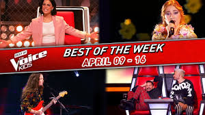 Kiara amazed everyone in the voice kids germany 2021 with incredible high notes! The Best Of The Week In The Voice Kids 4 April 09 16 2021 Youtube
