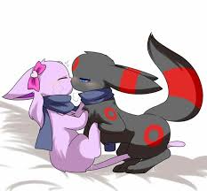 I Ship These Two They Are Just So Perfect Together W Umbreon And Espeon Pokemon Eeveelutions Pokemon Umbreon