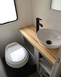 rv bathroom, caravan renovation