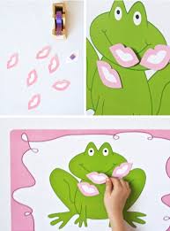 One Charming Party Birthday Party Ideas Pin The Kiss On The Frog Printable Princess Party Games Disney Princess Birthday Party Frog Birthday Party