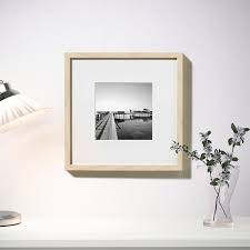Hovsta Frame Birch Effect Birch Ikea In 2020 Ikea Frames Collage Frames Ikea