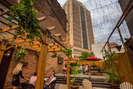 Black Blue Steak And Crab Albany Ny Looking For Nightlife Options In Albany New York Check Out City Beer Hall In Downtown Albany Beer Hall American Beer Indoor Outdoor Seating