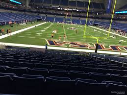 alamodome section 124 utsa football rateyourseats com