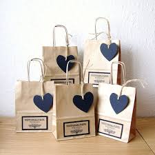 Items Similar To Wedding Favour Bags Small With Black Heart Tag On Etsy Gift Bags Diy Wedding Gift Bags Diy Wedding Gift Bags