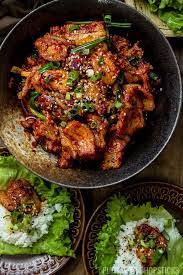 Spicy Korean Pork Bulgogi Recipe Pork Bulgogi Recipe Spicy Recipes Bulgogi Recipe