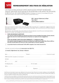 Mais vous devez néanmoins respecter les conditions et la procédure de résiliation applicables. Ppt Frais Resiliation Sfr