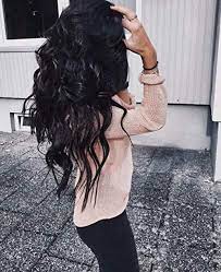 Moresoo Human Hair Bundles Doppelschuss Haarverlangerungen 100g Full Head Set Moresoo Human Hair Bundles Doppelsc Lange Schwarze Haare Haare Schwarzes Haar